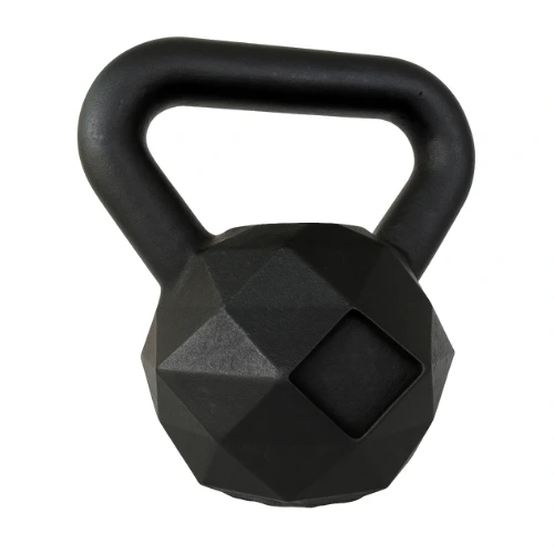Diamond Shape Dumbbells - Black (2)